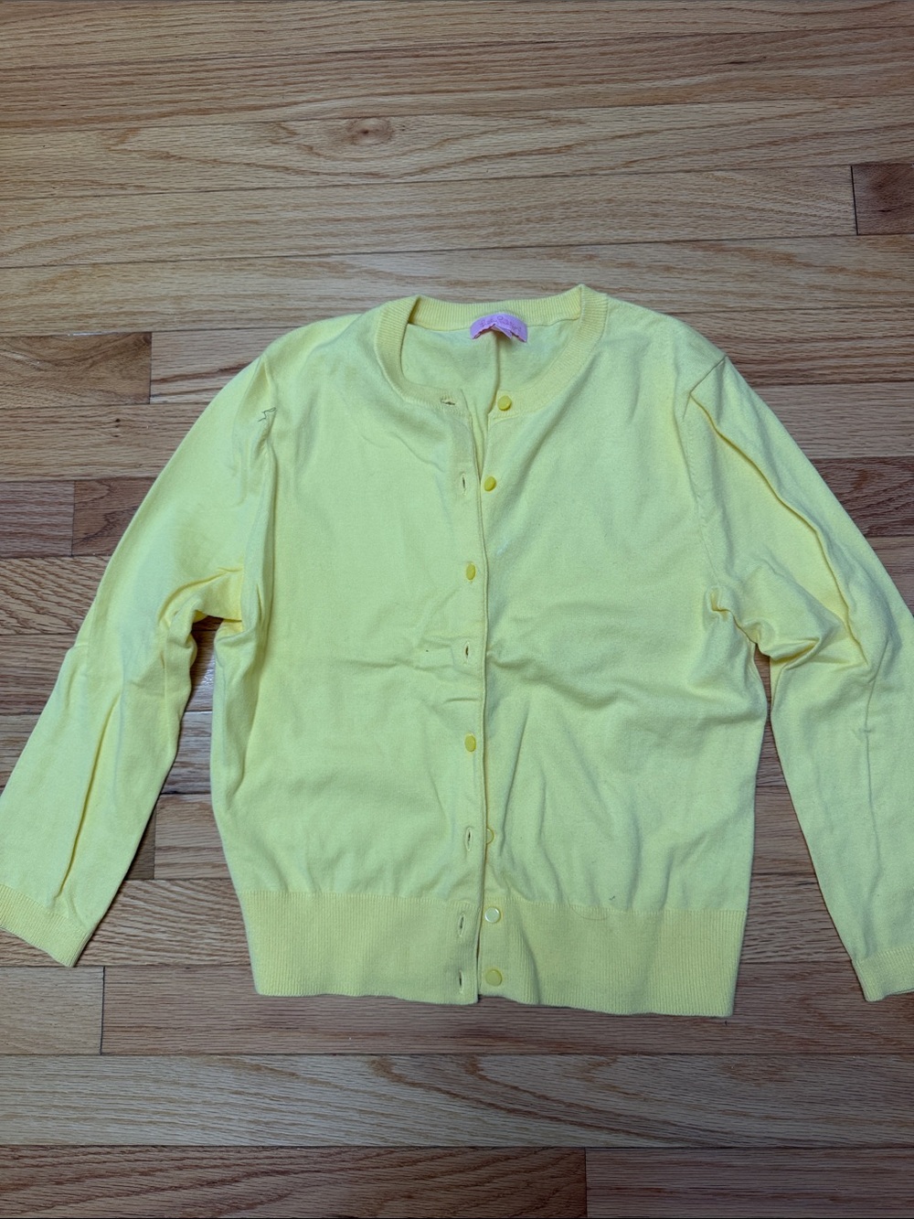 Light Yellow Women's Button-Up Cardigan Sweater Lilly Pulitzer